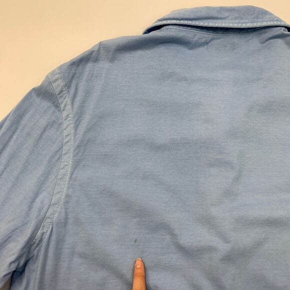 Breuer Shirt Mens XL Extra Large Copen Button Up Long Sleeve Cotton Chest Pocket - Picture 9 of 13